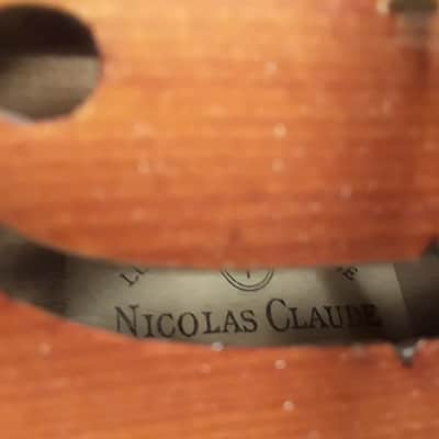 Old French Violin, MIRECOURT  Lutherie Artistique 1900 image 10
