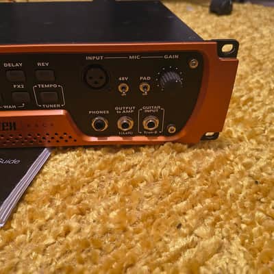 Avid Eleven Rack Guitar Multi-Effects Processor and Pro Tools Interface with original instructions manual image 2