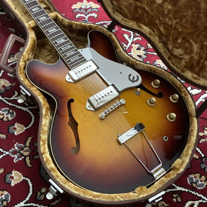 1991 Epiphone Casino Vintage Sunburst Pre-Elitist w/ OHSC, Japan Terada MIJ image 1