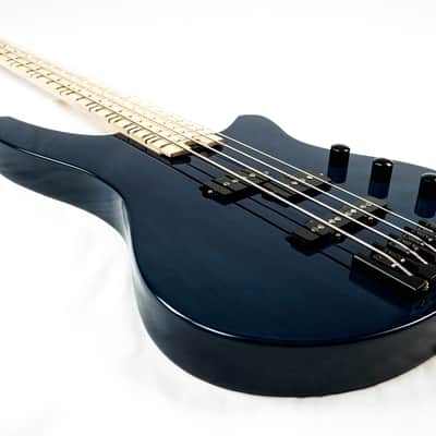 Swisher Rumble Handcrafted 4 String Bass 2024 - Indigo image 10