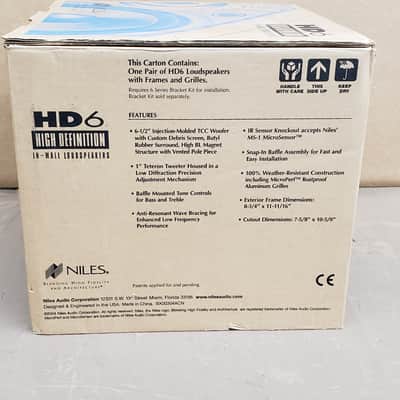 Niles HD6 - In Wall Speakers image 9