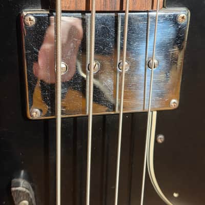 Vintage 1967 Gibson EB-3 Ebony w/ Badass Bass II Bridge - Refinished image 6