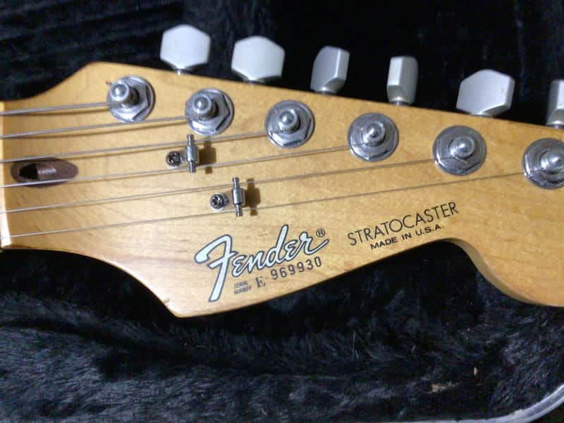 Fender Stratocaster 1989 - Black image 1