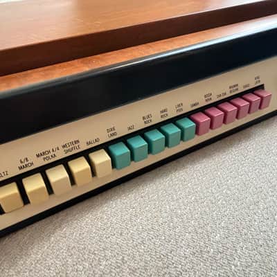 Hammond Auto-Vari 64 Analog Drum Machine 1974 - 1979 - Silver / Wood image 2