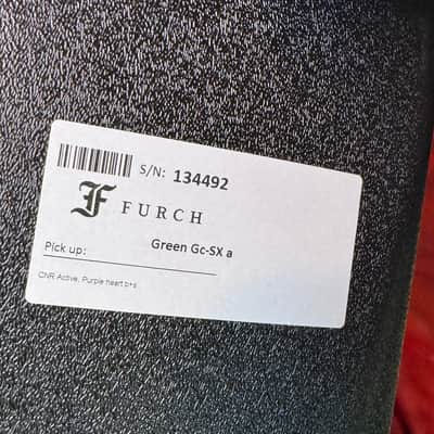 Furch GREEN Gc SX a PURPLEHEART EXOTIC WOOD BACKSTAGE LIMITED image 5