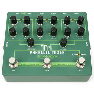 New Electro Harmonix EHX Tri Parallel Mixer Guitar Effects Pedal! image 3