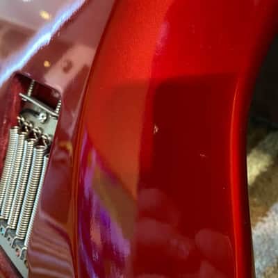 Fender Eric Johnson Stratocaster with Maple Fretboard - Candy Apple Red image 12