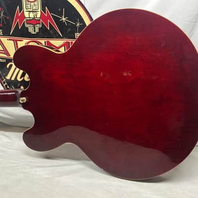 Epiphone Riviera P93 WR Semi-Hollow Body Electric Guitar - Wine Red image 11