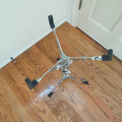 Pearl Series 930 heavy duty snare drum & tom stand, toothless filter, double braced - mint condition! image 2