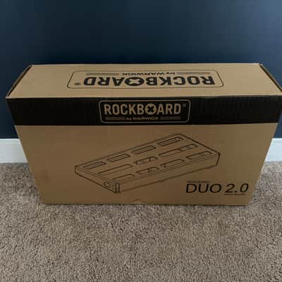 Rockboard DUO-2.0 Pedalboard with Gig Bag image 1