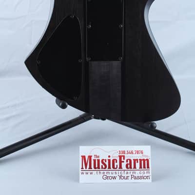 BC Rich Mockingbird ST Electric Guitar with Floyd Rose Satin Black Duncan Design image 5