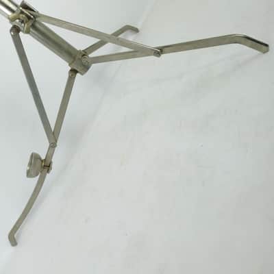 *Ludwig/W&A Nickel Marching Band Percussion Stand Instrument Holder Vintage 40s* image 2