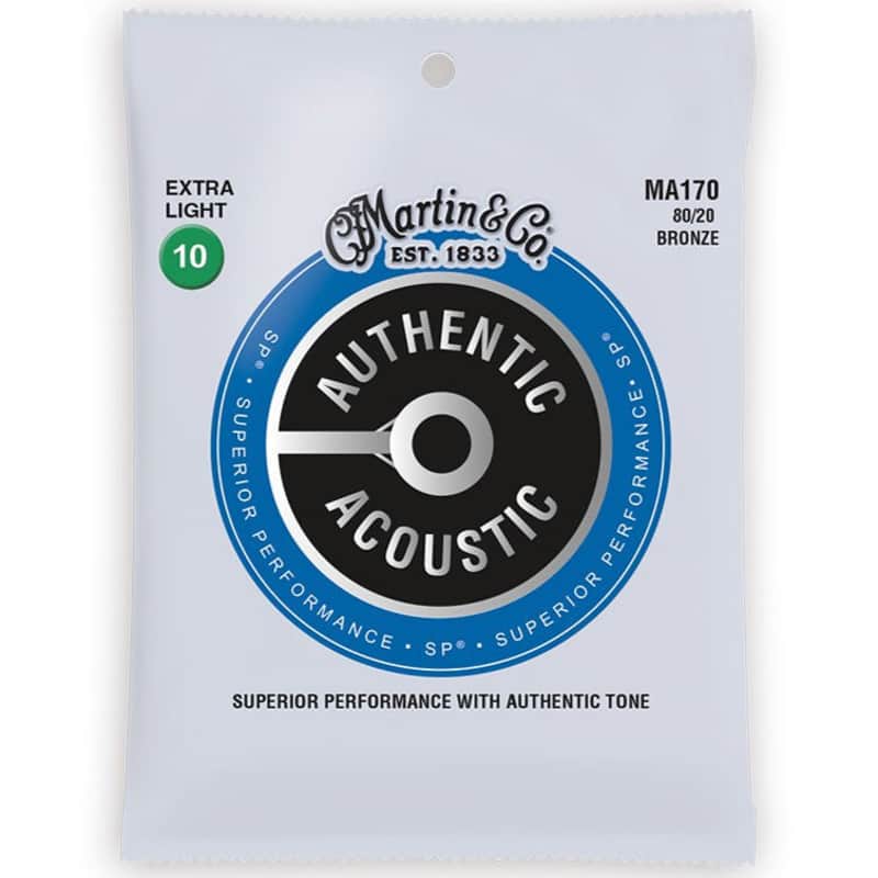 Martin Acoustic Guitar Strings SP Bronze XL 10-47 - MA170 image 1