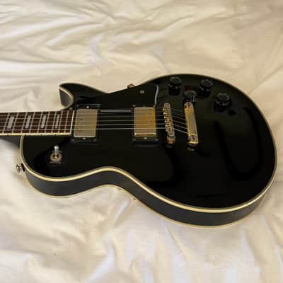 Vintage 1996 Epiphone (Gibson) Les Paul Custom - Ebony (Black Beauty) - Made in Korea (MIK) - Free Pro Setup image 5
