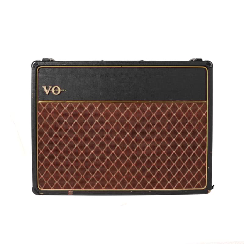 1961 Vox AC30 w/ Top Boost 30-Watt 2×12″ Guitar Combo Black