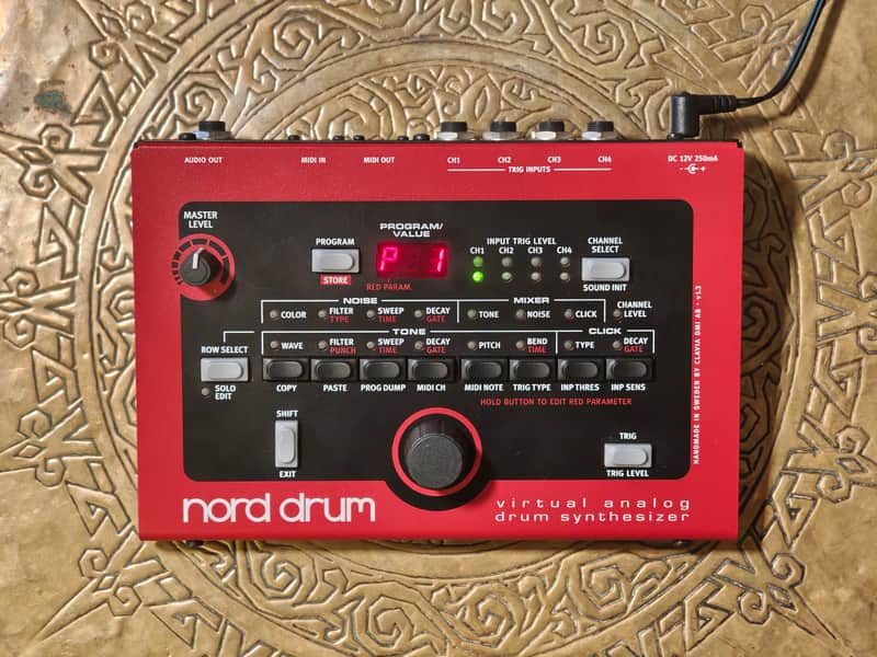 Nord Drum 4-Channel Virtual Analog Drum Synthesizer | Reverb Canada