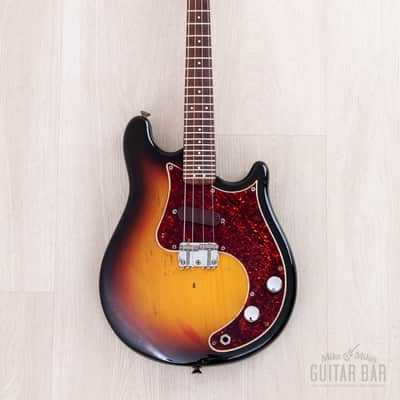 1966 Fender Mandocaster Vintage Electric Mandolin Sunburst, 100% Original w/ Case image 2