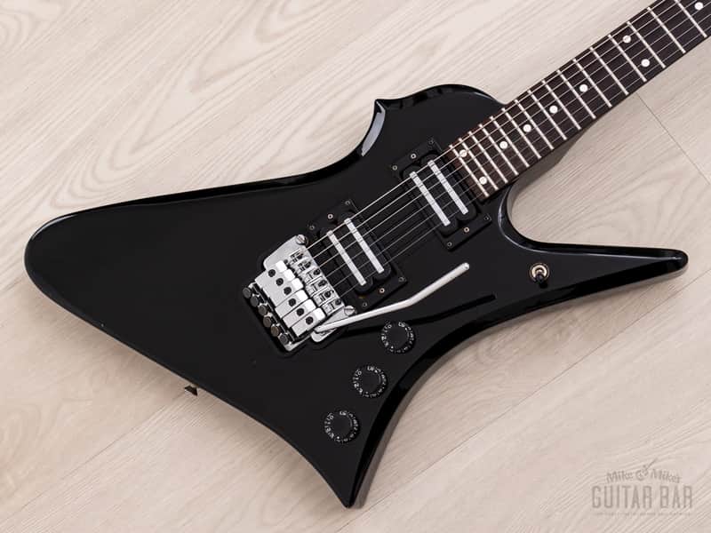 1988 Yamaha HR-III Vintage Guitar Black, Kyoji Yamamoto Bow Wow image 1