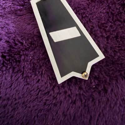 NOS-Gibson  Super 400 Exclusive Tailpiece  Late 80’s - Engraved Solid Brass Natural Aged Brass Patina. *Includes Vintage Super 400 Truss Rod cover w/screws image 9