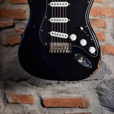 Fender Stratocaster MIJ Gilmour Black Strat Insipired 1994-1995 Used (cod.1267UG) image 2