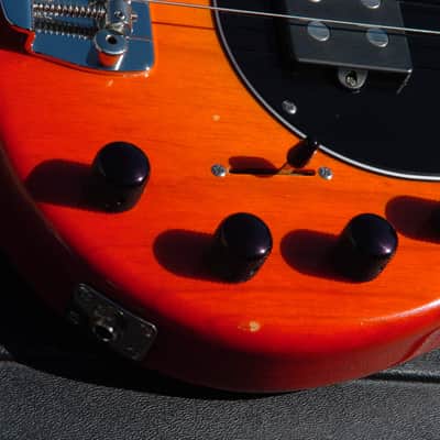 Ernie Ball Music Man Sterling 4 HS 2006 Trans Orange Burst image 3