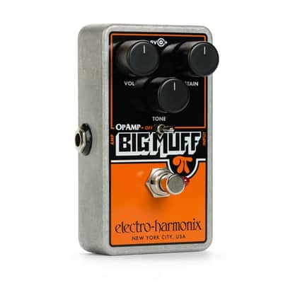 Electro-Harmonix Op Amp Big Muff Pi 2017 - Present - Black/Orange image 3