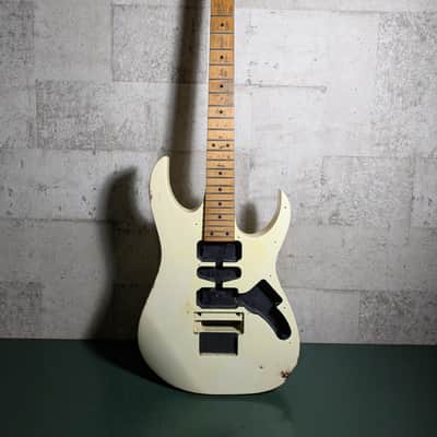 Ibanez RG550-WH Husk Maple Fretboard 1989 White Fujigen image 1