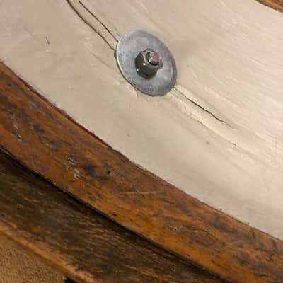 Ludwig&Ludwig 26" Single Tension Marching Bass Drum 1920's - Walnut image 13