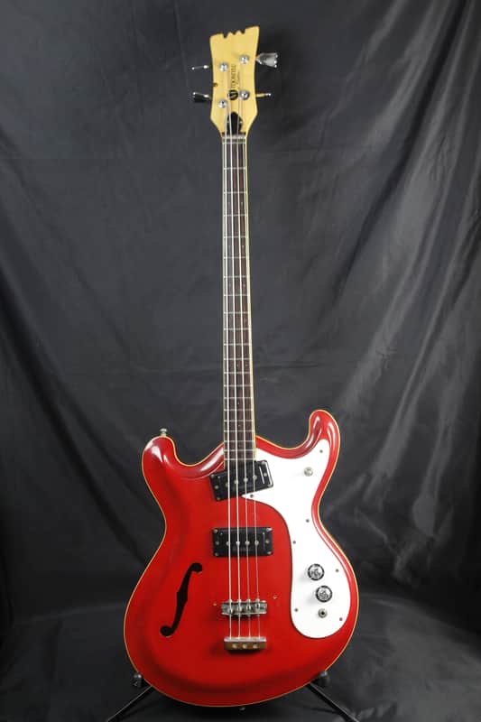 1967 MOSRITE COMBO BASS Very Rare USA Made Hollow-body Bass Excellent Condition! image 1