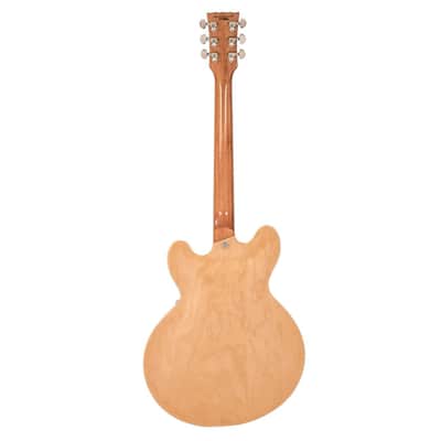 Vintage Guitars VSA500P ReIssued Semi-Hollow Electric Guitar - Natural Maple image 3