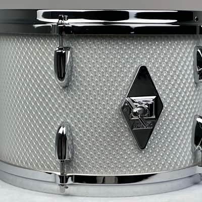 Gretsch 20/12/14/5.5x14" USA Custom Drum Set - 3D Moire w/ Vintage Build image 18