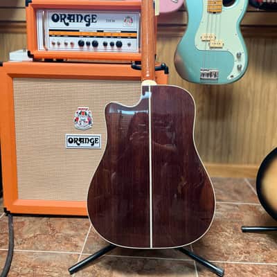 Takamine GD51CE BSB G50 Series Dreadnought Cutaway Acoustic/Electric Guitar 2010s - Gloss Brown Sunburst image 4