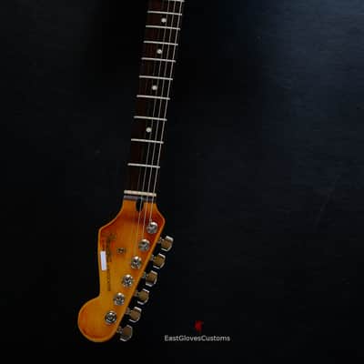 Fender Stratocaster 50th Anniversary Daphne Blue/Silver Aged Relic image 16