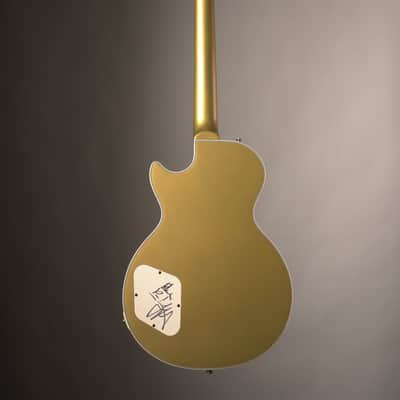 Epiphone Jared James Nichols signed "Gold Glory" Les Paul Electric Guitar - Goldtop w/ Original Soft Case image 4