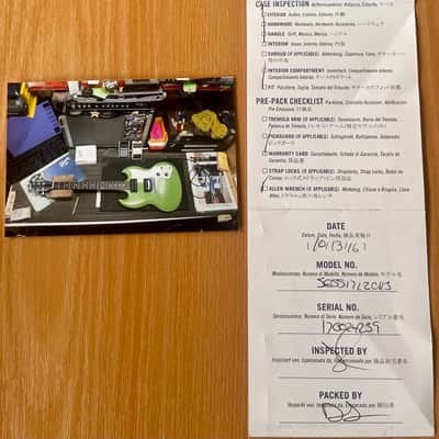 Gibson SG Fusion 2017 - Green image 22