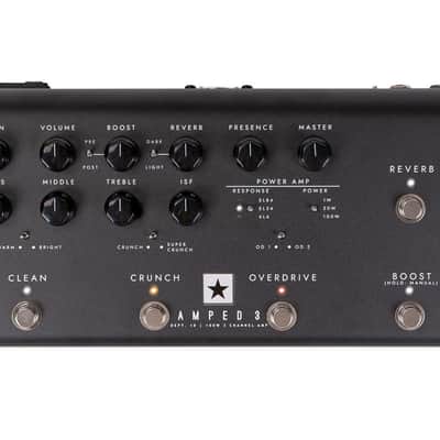Blackstar AMPED 3 100-Watt 3-Channel Floorboard Amp - Open Box image 1