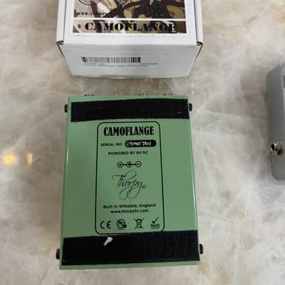 ThorpyFX  Camoflange Flanger 2019 - Silver and Seafoam image 2