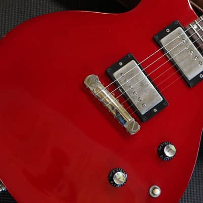 1998 Gibson Les Paul Special Studio Double Cut Electric Guitar Cherry Red + GB image 4