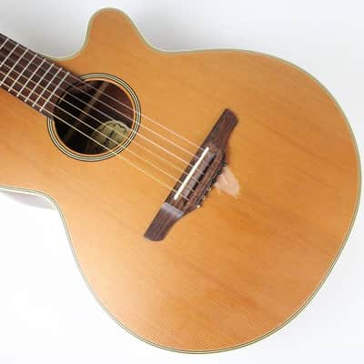 2005 Vintage Takamine EAN60C Cedar/Mahogany Rosewood Japan 2000s image 8