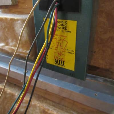 Altec Lansing 604C drivers in Altec Lansing Semco 612A utility cabinets in very good condition image 9