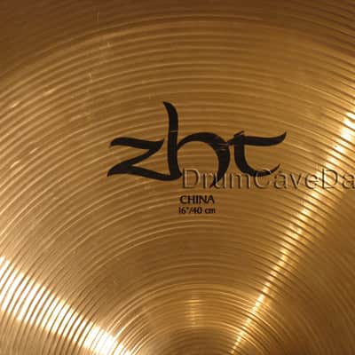 16" ZHT ZILDJIAN CHINA cymbal, OUTSTANDING CONDITION, DEMO VIDEO! image 4