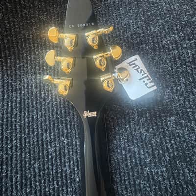 2017 Gibson Custom Shop Flying V Custom Ebony - Unplayed image 10