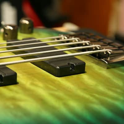 Schecter Daniel Firth Signature Hellraiser Extreme-5 - 2024 - Cthulhu Burst Satin image 9