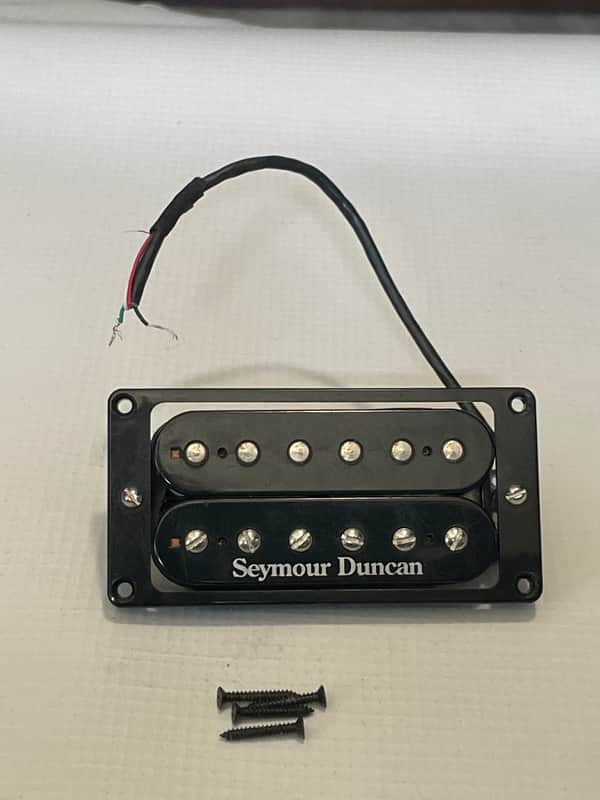 2000's Model USA Seymour Duncan TB-4 TB4 Trembucker Black Bridge Humbucker Guitar Pickup 17.27k image 1