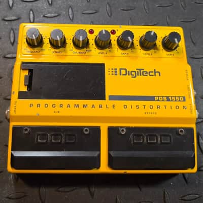 DigiTech PDS 1550 Programmable Distortion Vintage 1990s - Yellow PDS1550