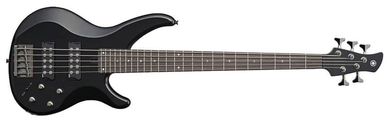 Yamaha TRBX305 Five String Electric Bass, Black image 1