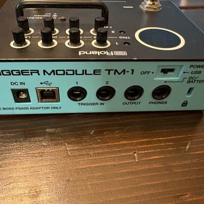 Roland TM-1 Drum Trigger Module 2010s - Black image 4