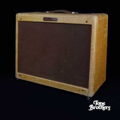 ALL ORIGINAL! 1957 Fender 5E3 Deluxe Tweed image 5
