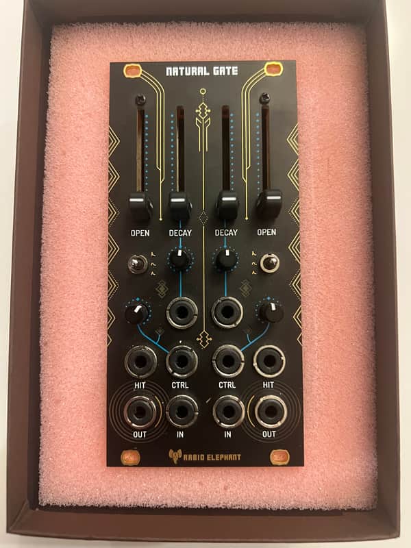 Rabid Elephant Natural Gate LPG Eurorack Module 2010s - Black image 1