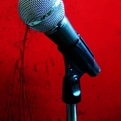 Vintage 1980's Realistic Highball / Radio Shack / Shure SM58 Handheld Cardioid Dynamic Microphone Low Z w accessories # 5 image 5
